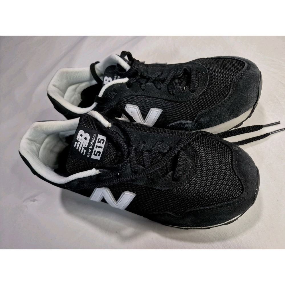 NEW BALANCE 515  Sneakers Mens Black With White Logo Retro Classic Size 10
